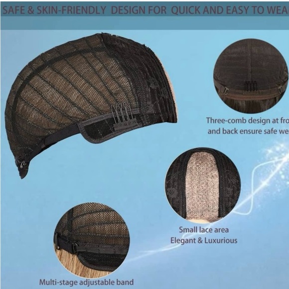 Long Brown Wavy Wigs for Women 26 inch Curly Middle Part Wig(26'' Light Brown) - Picture 7 of 7